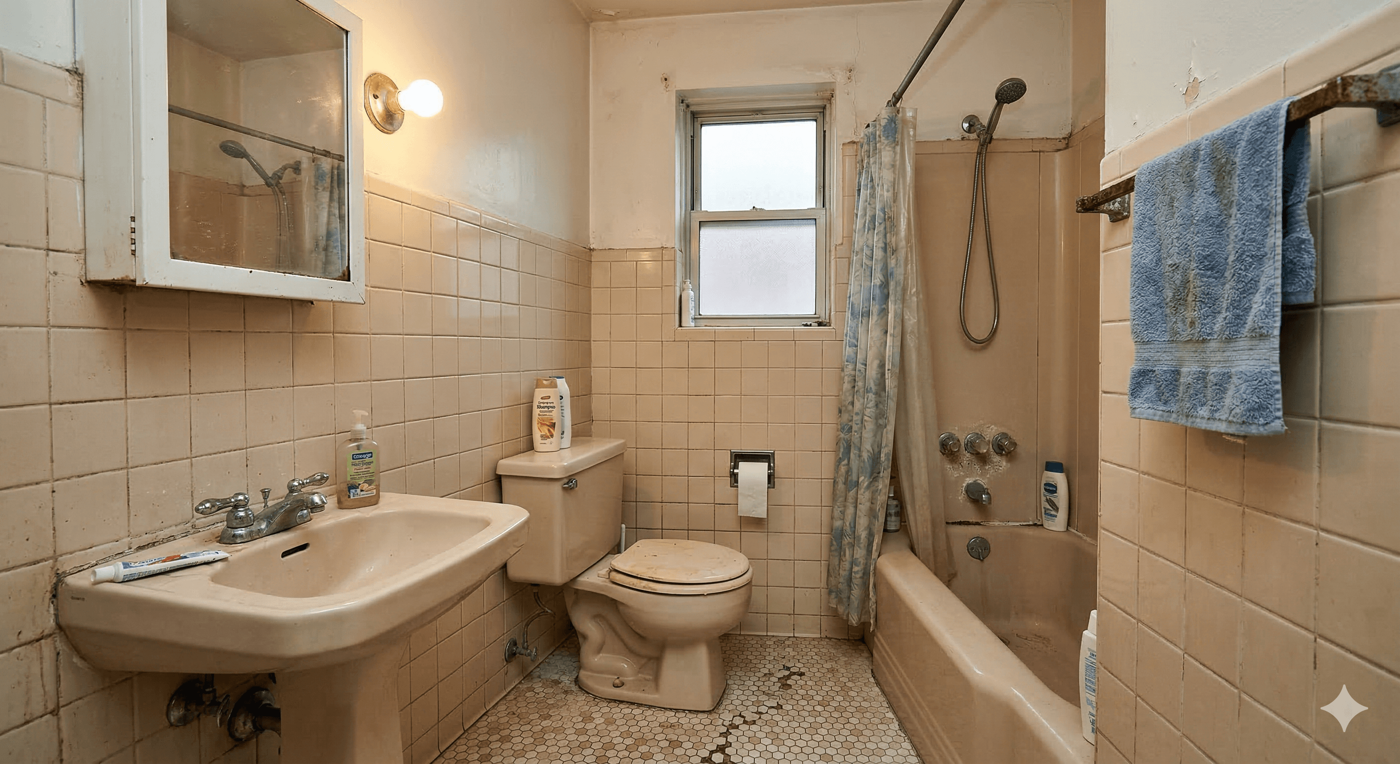 Antes - Diseño Baño Spa